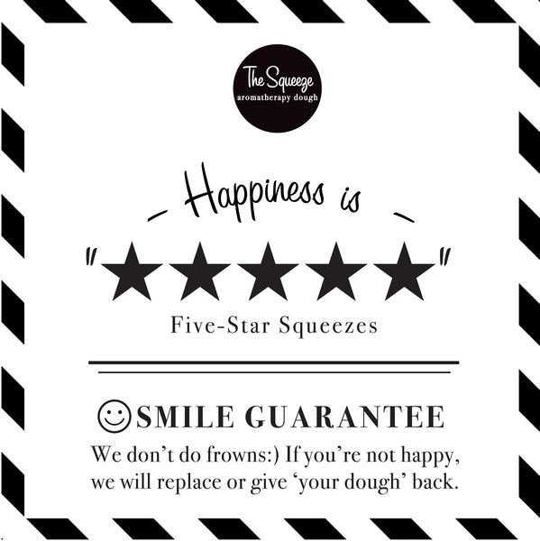 The Squeeze - Sweet Orange 100% essential oil stress relief dough for self care, aromatherapy stress ball FREE SHIPPING
