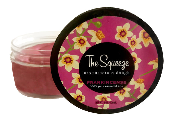 The Squeeze Therapy Dough - Frankincense 100% essential oil stress relief dough for self care, aromatherapy stress ball, stress relief FREE SHIPPING