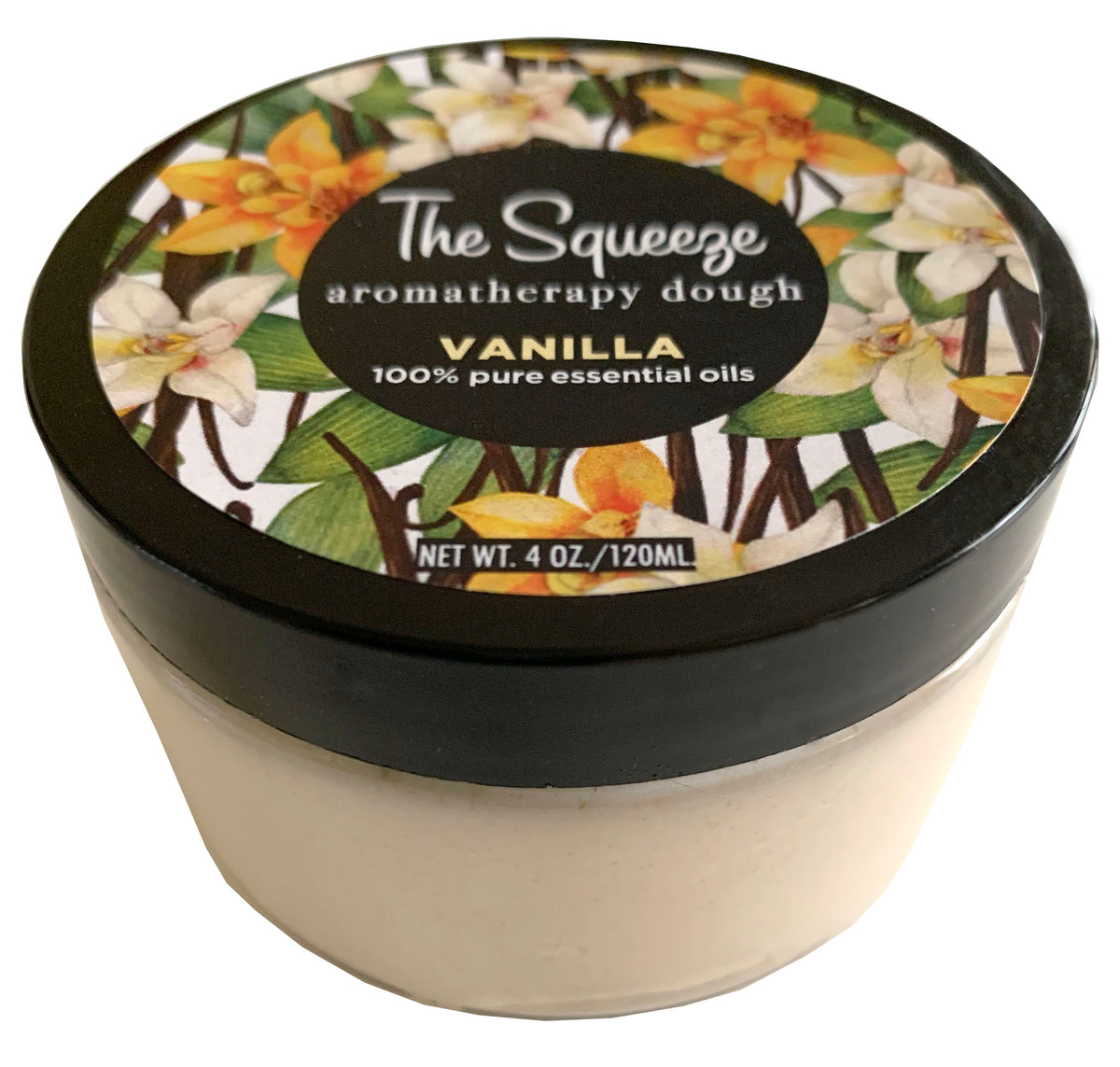 The Squeeze - Vanilla 100% essential oil Therapy Dough for self care, – The  Squeeze Aromatherapy Dough