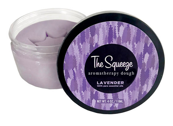 The Squeeze Therapy Dough - Lavender 100% pure essential oils for self care, aromatherapy stress ball, stress relief FREE SHIPPING