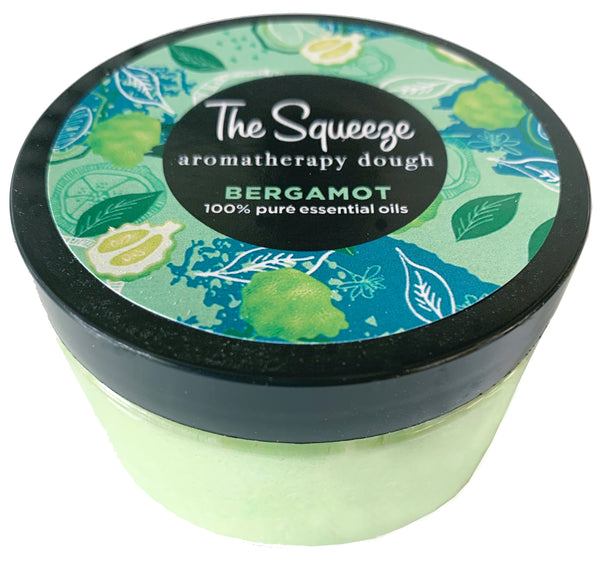 The Squeeze Therapy Dough- Bergamot made with 100% essential oils for self care, aromatherapy stress ball, stress relief FREE SHIPPING