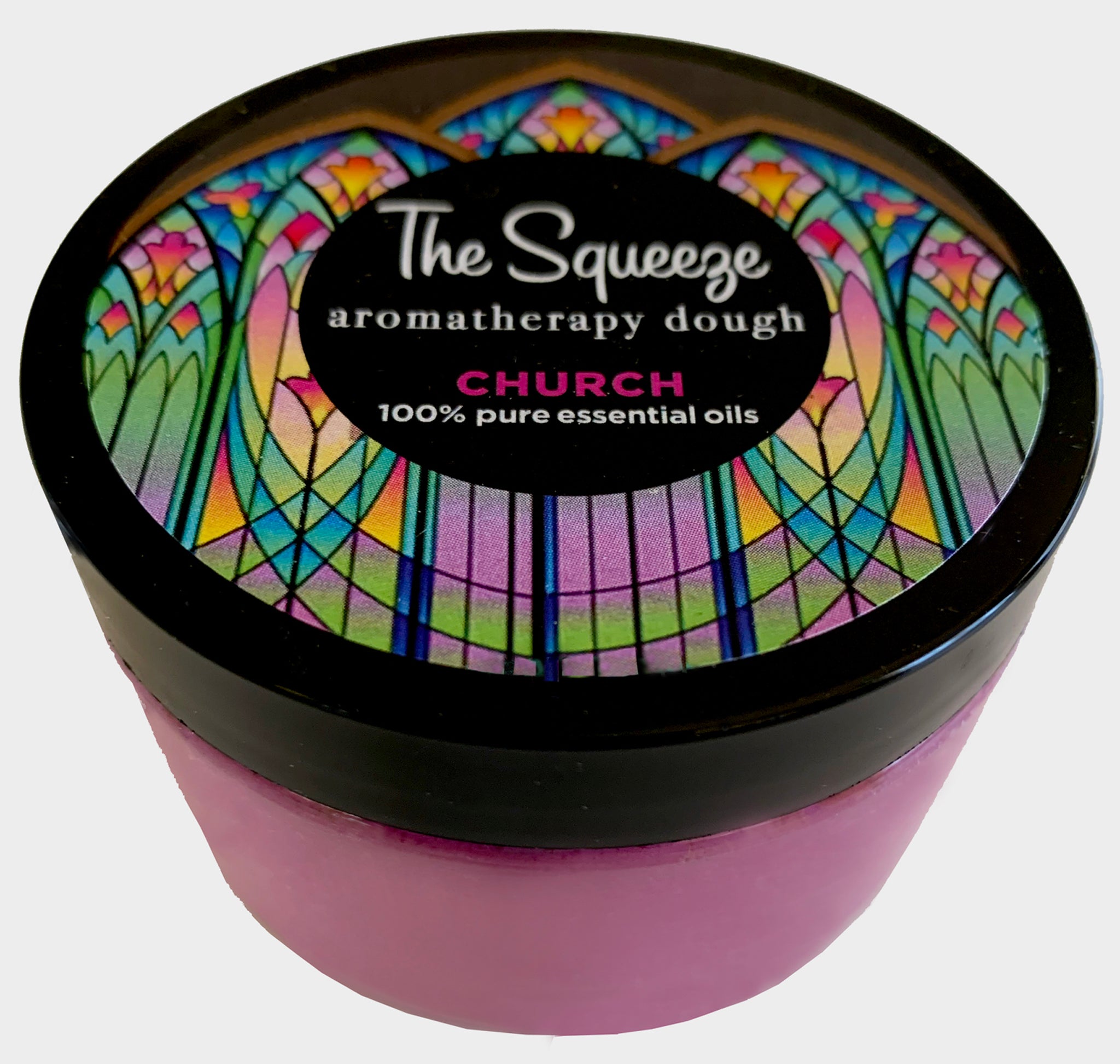 The Squeeze Aromatherapy Therapy Dough- Church - Frankincense, Myrrh, Tonka 100% essential oil Easter stress relief dough, stress ball, aromatherapy stress relief