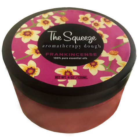 The Squeeze Therapy Dough - Frankincense 100% essential oil stress relief dough for self care, aromatherapy stress ball, stress relief FREE SHIPPING