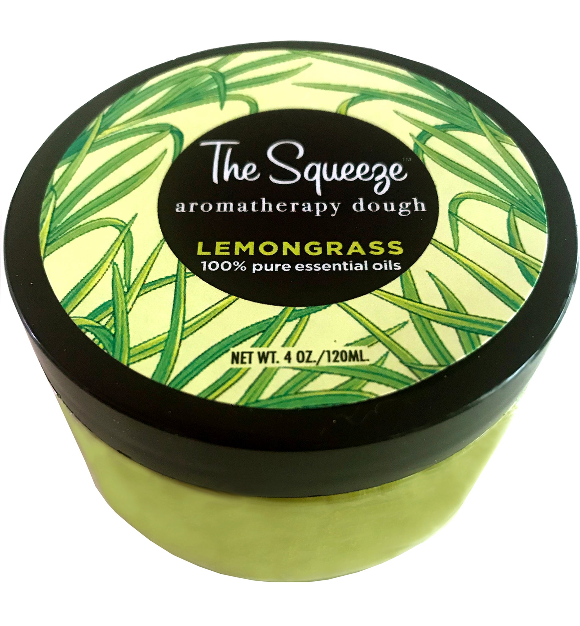 The Squeeze -Lemongrass 100% essential oil stress relief dough for self care, aromatherapy stress ball, stress relief FREE SHIPPING