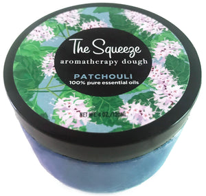 The Squeeze - Patchouli 100% essential oil stress relief dough for self care, aromatherapy stress ball, stress relief FREE SHIPPING
