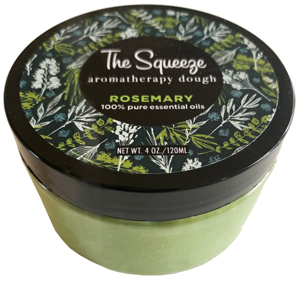 The Squeeze - Rosemary 100% essential oil stress relief therapy dough for self care, aromatherapy stress ball, stress relief FREE SHIPPING